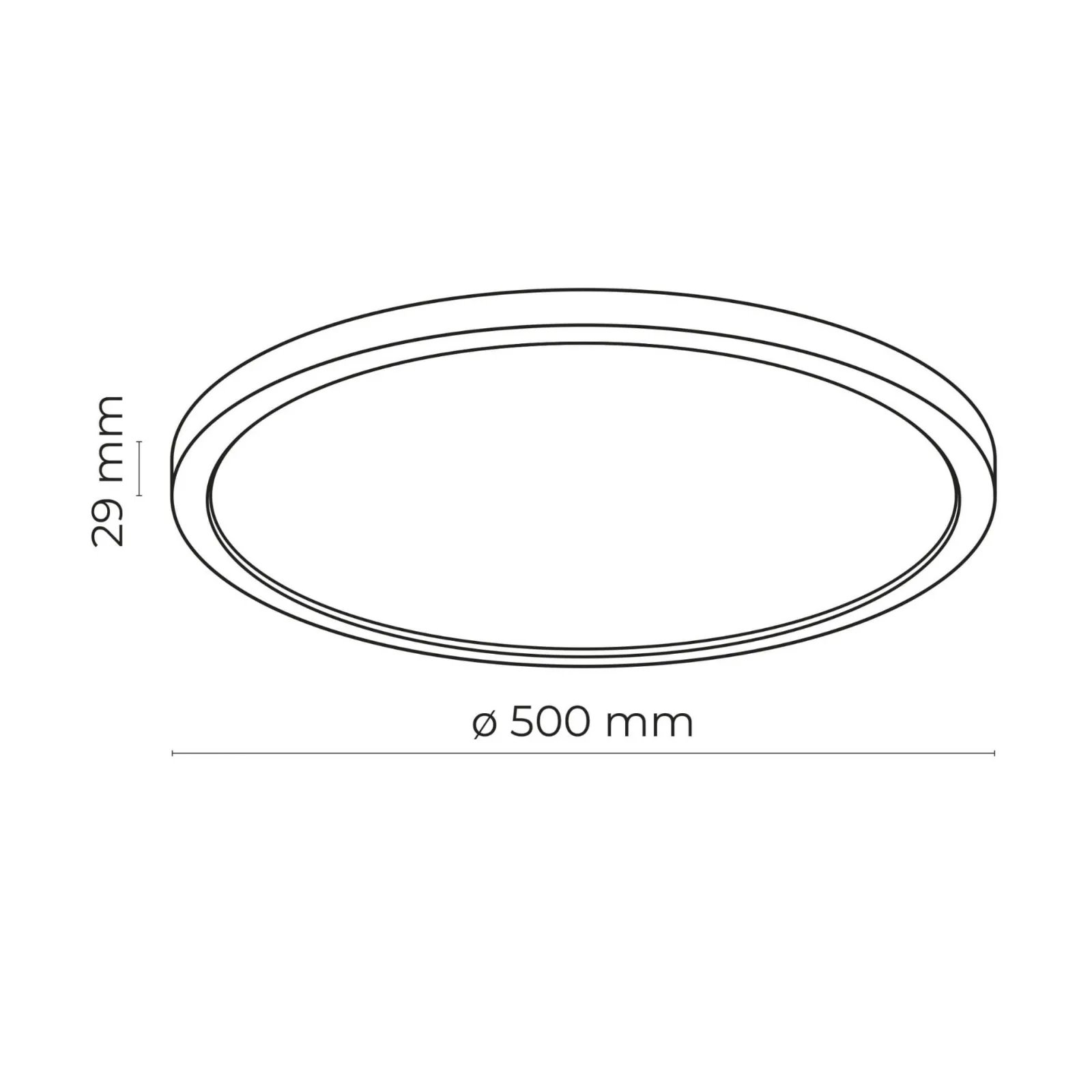 Sklep Kaja Ledowy plafon o mocy 45W, szczelność IP54 TK 6904 z serii AQUA* Plafony Nowoczesne|Lampy Led