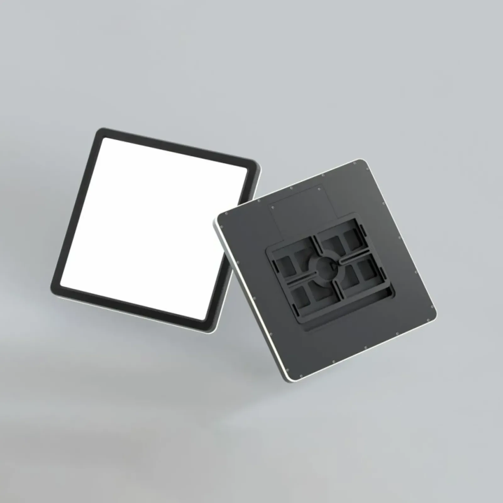 Sklep Kaja Ledowy plafon o wymiarach 30x30 PLF-39573-300S-28W-BL ALERIA | Kaja* Lampy Led|Plafony Nowoczesne