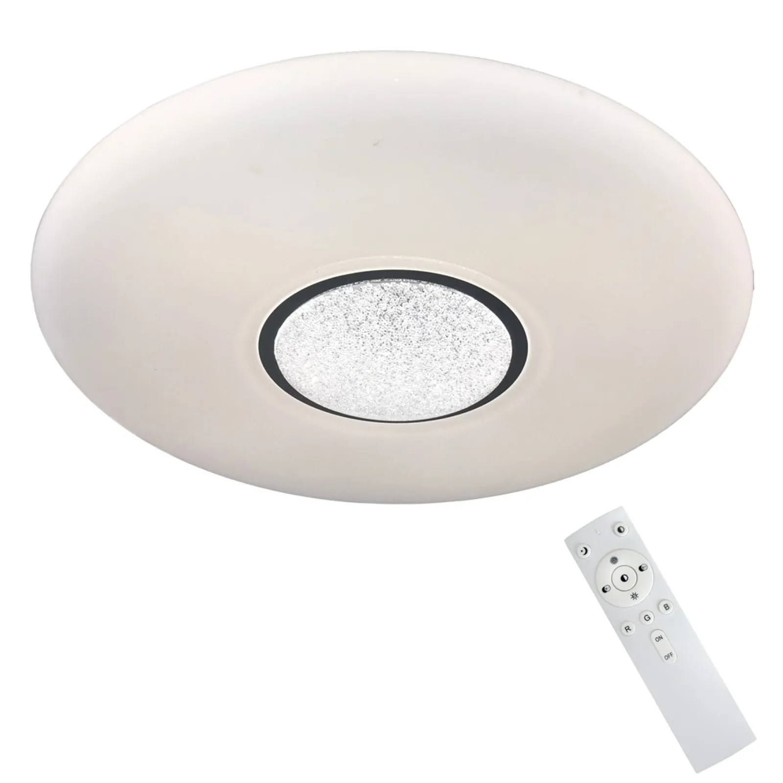 Sklep Kaja Ledowy plafon RGB, zmienna barwa światła ML6405 z serii VELA | Kaja Oświetlenie* Plafony Nowoczesne|Lampy Led
