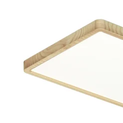 Sklep Kaja Ledowy plafon sufitowy, drewno PLF-63827-600L-36W-WO z serii OLBIS* Plafony Nowoczesne|Lampy Led