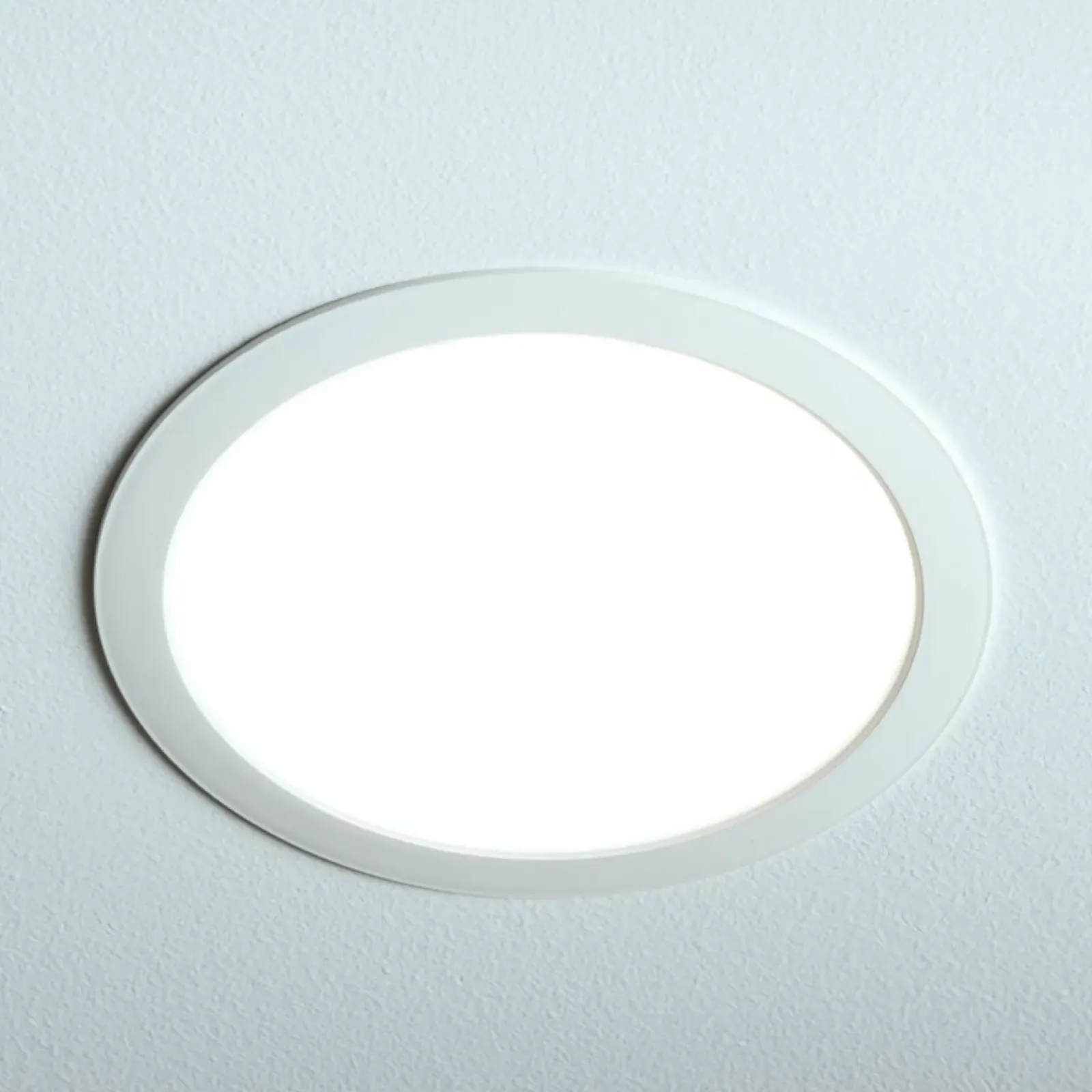 Sklep Kaja Ledowy plafon wpustowy ⌀22cm 4000K 10545 MYKONOS LED | Kaja* Lampy Led|Oprawy Podtynkowe