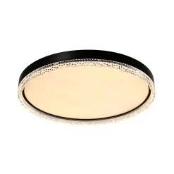 Sklep Kaja Ledowy plafon z kryształowym zdobieniem FM2304600R-MB REGI | Kaja* Plafony Nowoczesne|Lampy Led