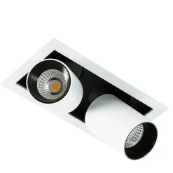 Sklep Kaja Ledowy reflektor GL7117-2/12W 4000K WH+BL MERCANTA | Kaja Oświetlenie* Lampy Led|Oprawy Podtynkowe