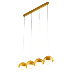 Sklep Kaja Liniowa, kolorowa lampa wisząca TK 10267 BONO OCHRA | Kaja Oświetlenie Sale