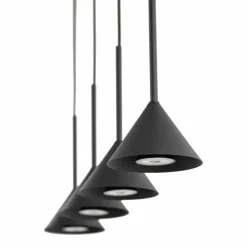 Sklep Kaja Liniowa lampa do oświetlenie stołu TK 10305 CONO BLACK MINI | Kaja Cheap