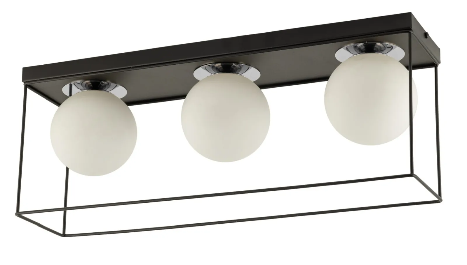 Sklep Kaja Liniowa lampa natynkowa z białymi kloszami SIG 40708 AROMA | Kaja* Plafony Nowoczesne
