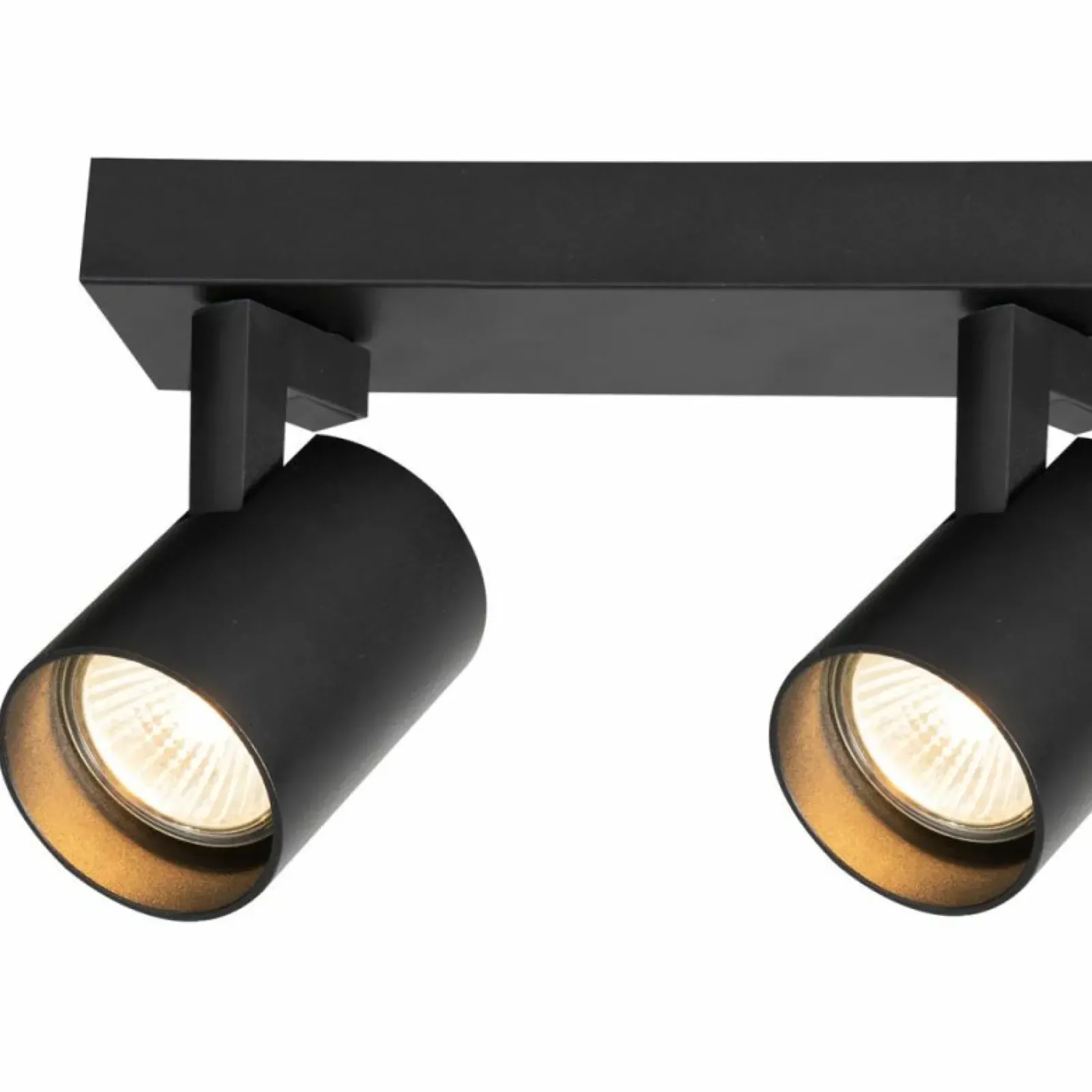 Sklep Kaja Liniowa lampa sufitowa w kolorze czarnym, 3 spoty ML0681 VOLF | Kaja Discount