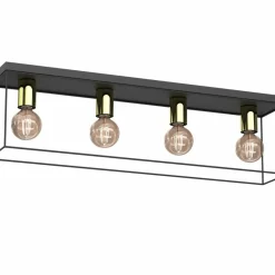 Sklep Kaja Liniowa lampa sufitowa, złote oprawki E27 LX 8112 HOMEN | Kaja Best Sale