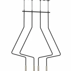 Sklep Kaja Liniowa lampa wisząca designerski kształt ANT 5141 NO. VI | Kaja Fashion