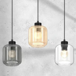 Sklep Kaja Liniowa lampa wisząca z kolorowymi kloszami MLP8368 SOMBRA | Kaja Outlet