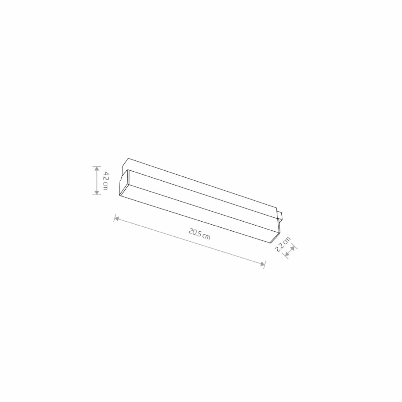 Sklep Kaja Listwa LED do szynymagnetycznej 1F 10143 LVM LINE LED | Kaja* Szynoprzewody Podtynkowe|Szynoprzewody Natynkowe