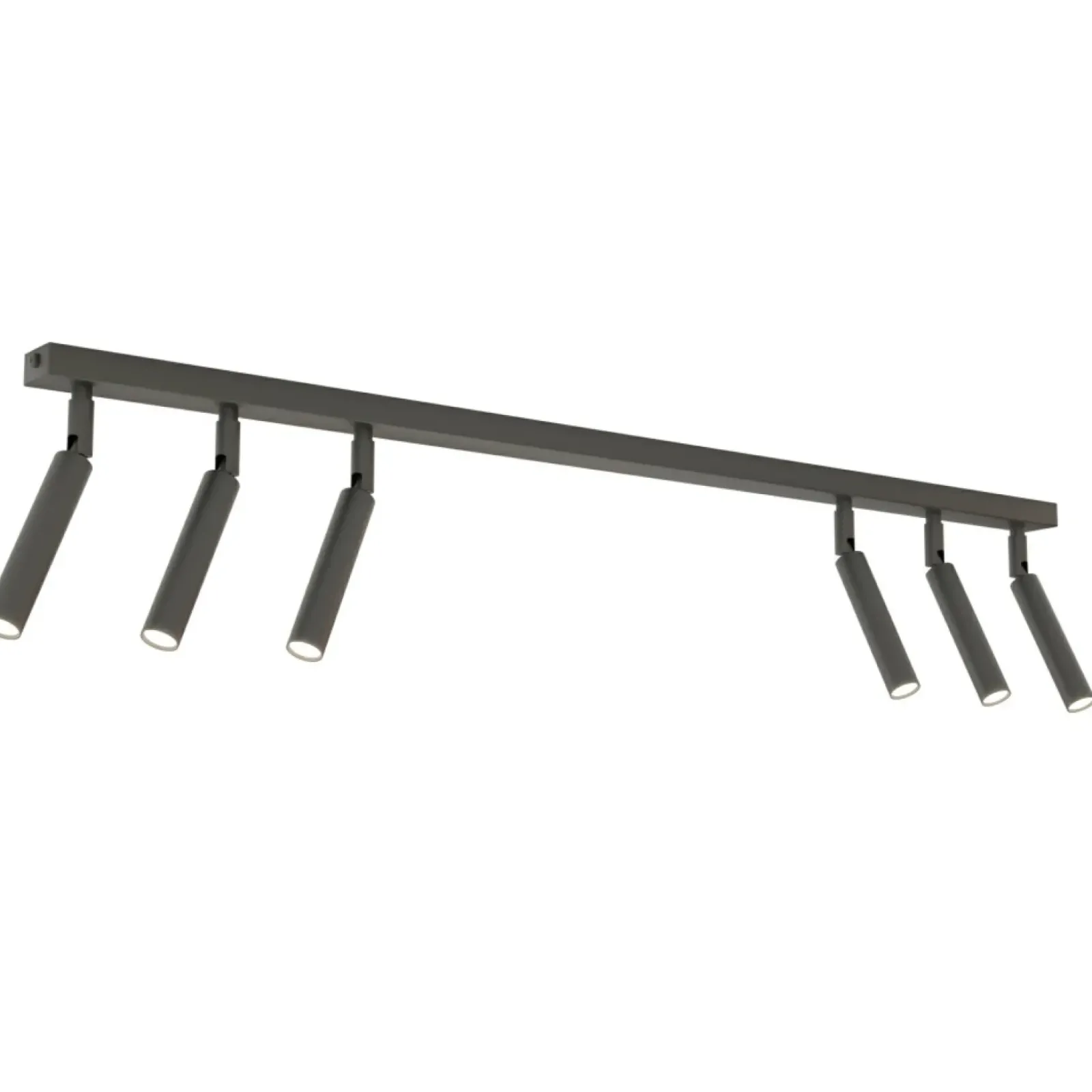 Sklep Kaja Listwa sufitowa 90cm z wąskimi tubami 1351/6 IVI 6 BLACK | Kaja czarny Cheap