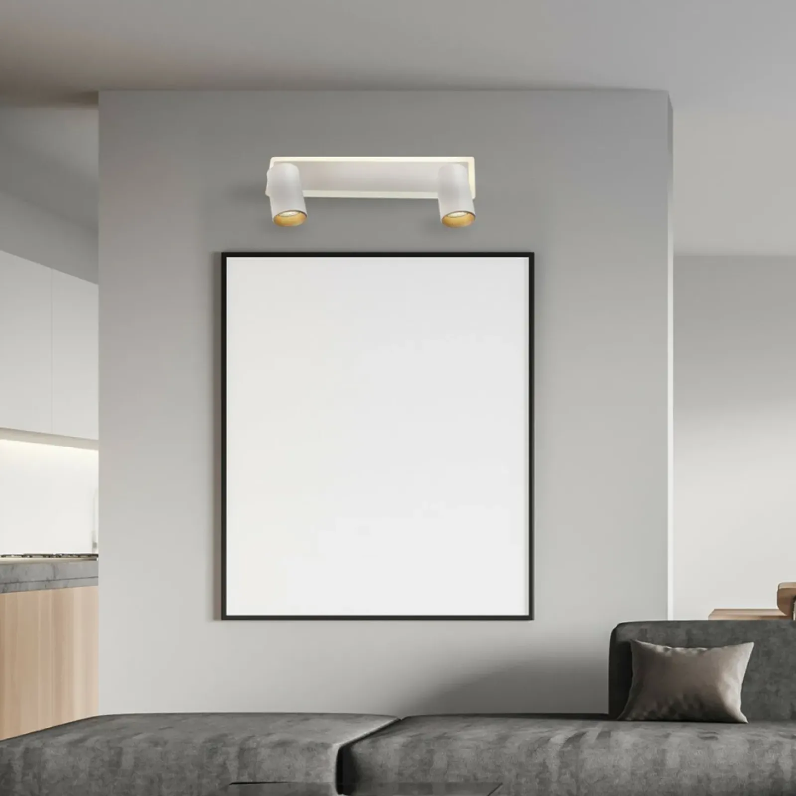 Sklep Kaja Listwa sufitowa LED z reflektorami GU10 LP-0612/2WS WH PARMA | Kaja Online