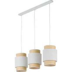Sklep Kaja Listwa ze słomkowymi abażurami na zwisach TK 5654 serii BOHO NEW WHITE Fashion