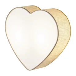 Sklep Kaja Lniana lampa sufitowa do pokoju dziecięcego TK 757 HEART | Kaja Best Sale