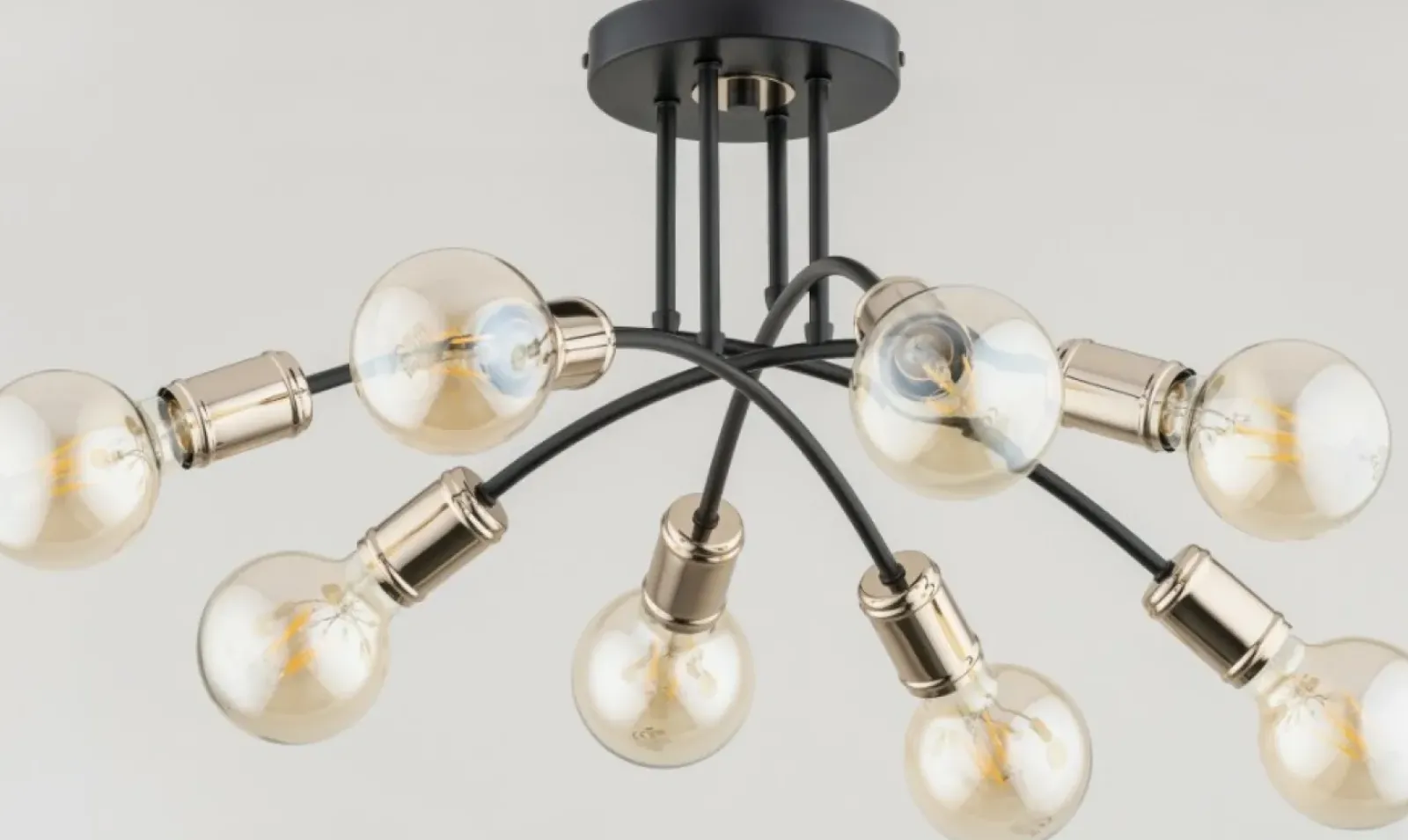 Sklep Kaja Lofotowa lampa sufitowa z wyeksponowanymi żarówkami AL 63098 | Kaja Best Sale