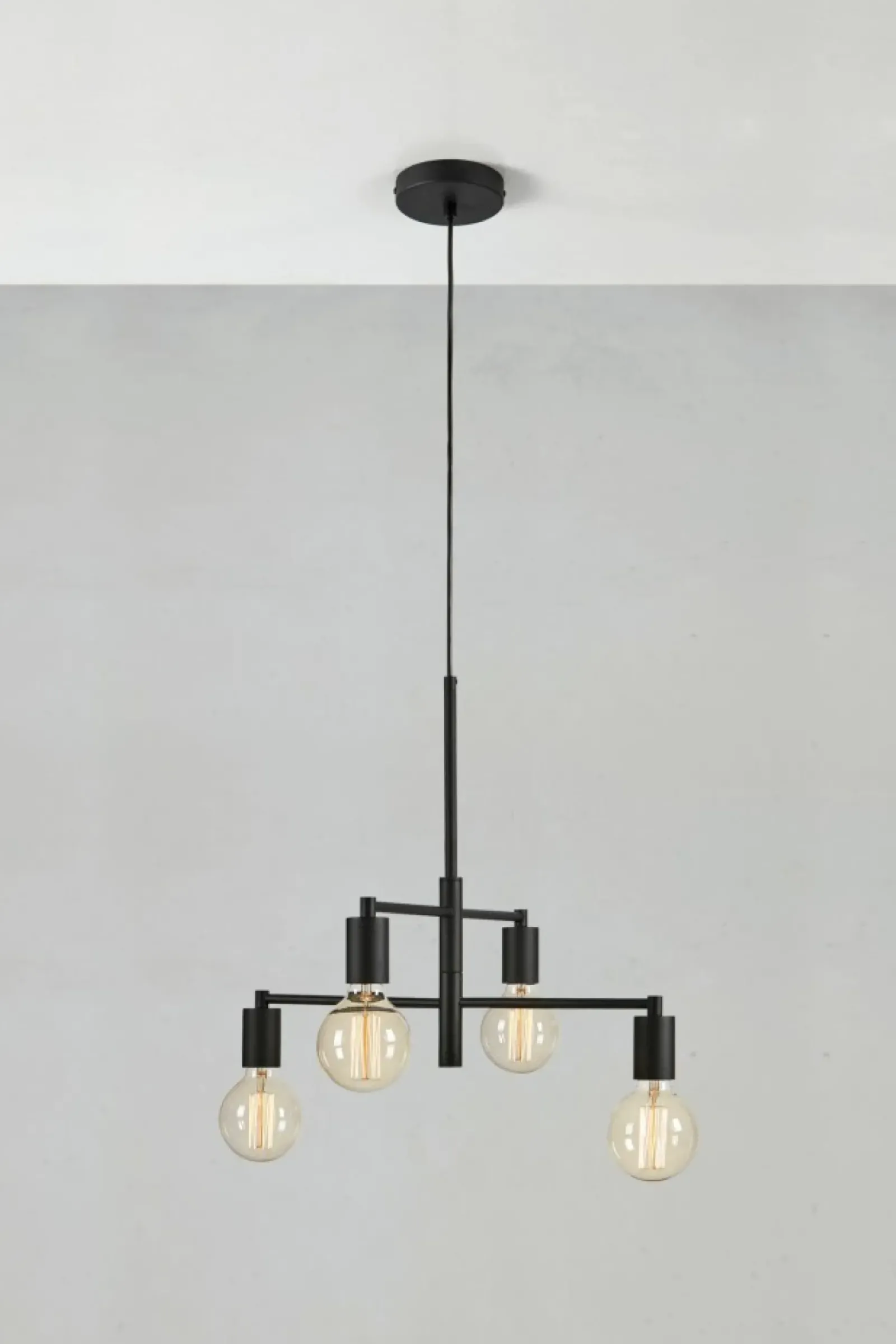 Sklep Kaja Loftowa lampa wisząca bez kloszy, do sypialni 108716 CIELO | Kaja Cheap