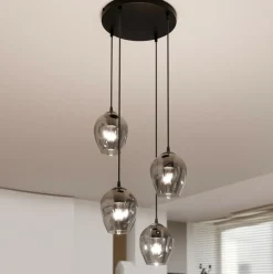 Sklep Kaja Loftowa lampa wisząca do sypialni 680/4PREM ISTAR PREMIUM | Kaja Hot