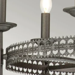 Sklep Kaja Loftowa lampa wisząca na 6 żarówek CROWN6 z serii CROWN* Randole Tradycyjne