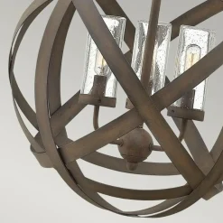 Sklep Kaja Loftowa lampa wisząca, na trzy żarówki HK-CARSON-3P z serii CARSON vintageżelazo Fashion