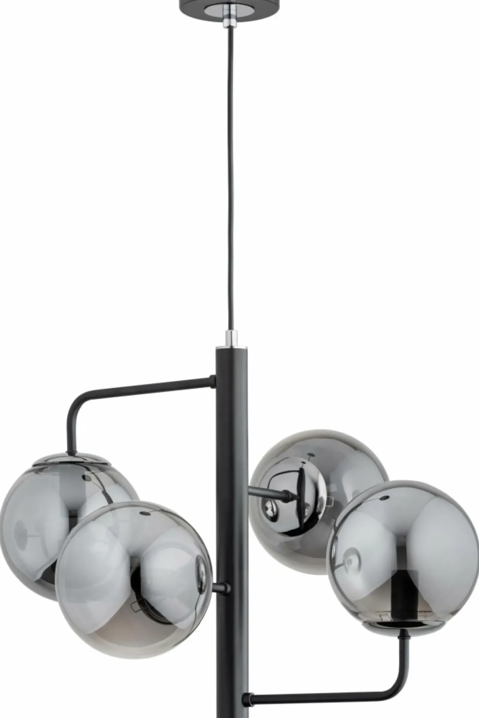 Sklep Kaja Loftowa, pionowa lampa wisząca, ciemne klosze AL 63150 z serii LAMUR | Kaja Oświ Fashion