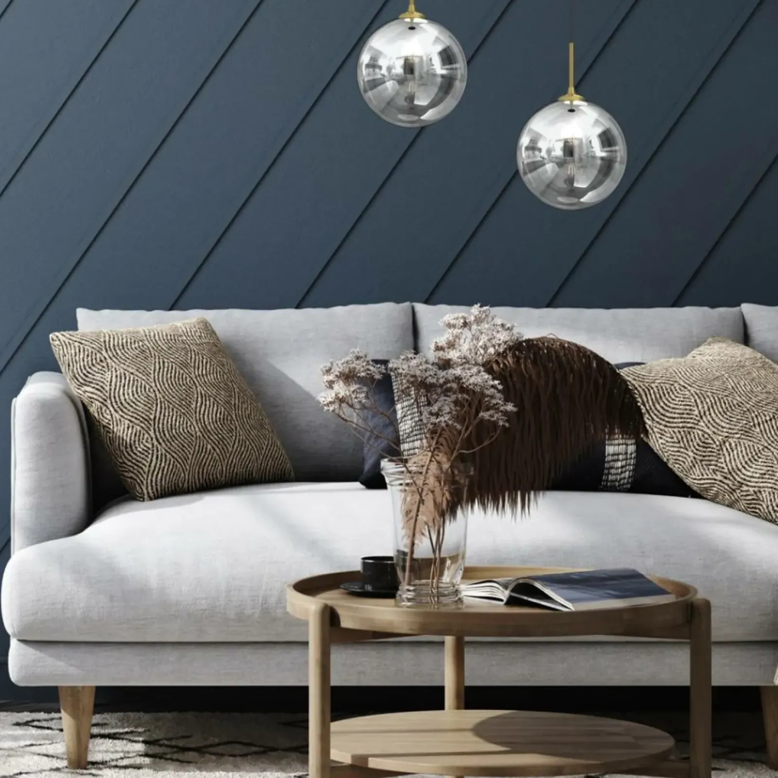 Sklep Kaja Luksusowa lampa wisząca do wnętrza glamour MLP8414 z serii REFLEX | Kaja Oświetl Hot