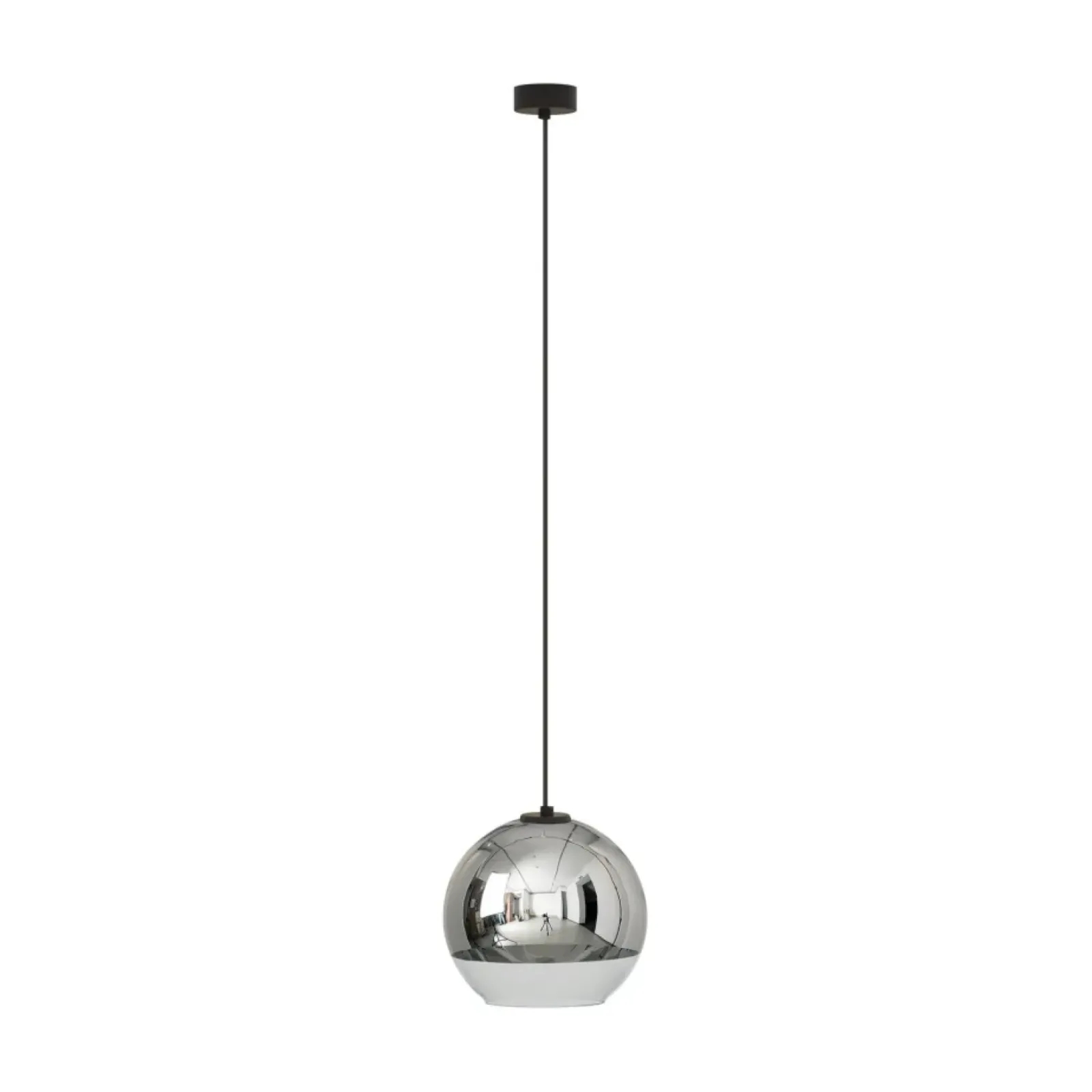 Sklep Kaja Lustrzana lampa wisząca, o średnicy 25 cm 7606 | Kaja Oświetlenie chrom Shop