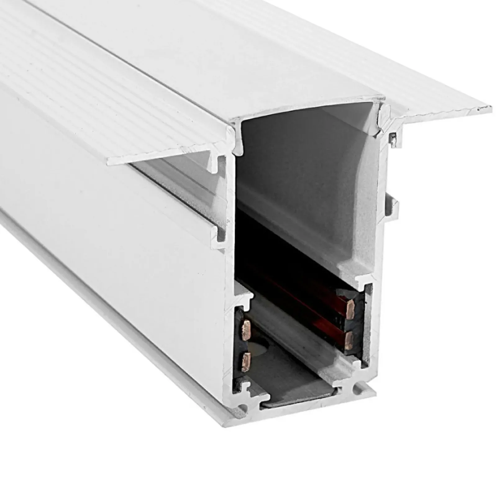 Sklep Kaja 2m prowadnica z zaślepkami AZ5453 ALFA MAGNETIC52 48V GIPS1 | Kaja* Szynoprzewody Podtynkowe