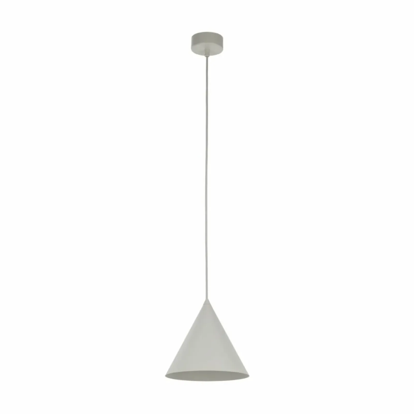 Sklep Kaja Minimalistyczna, beżowa lampa wisząca ⌀19cm TK 10072 CONO | Kaja Best Sale