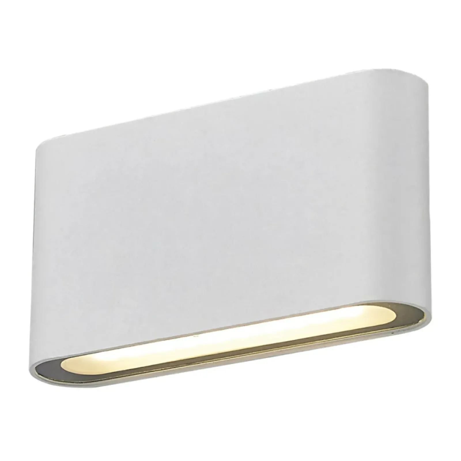 Sklep Kaja Minimalistyczna, biała lampa ścienna LED MB2020L RICKY | Kaja* Lampy Led|Lampy Do Łazienki