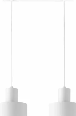 Sklep Kaja Minimalistyczna, biała lampa wisząca do jadalni SIG 30904 z serii RIF biały Online