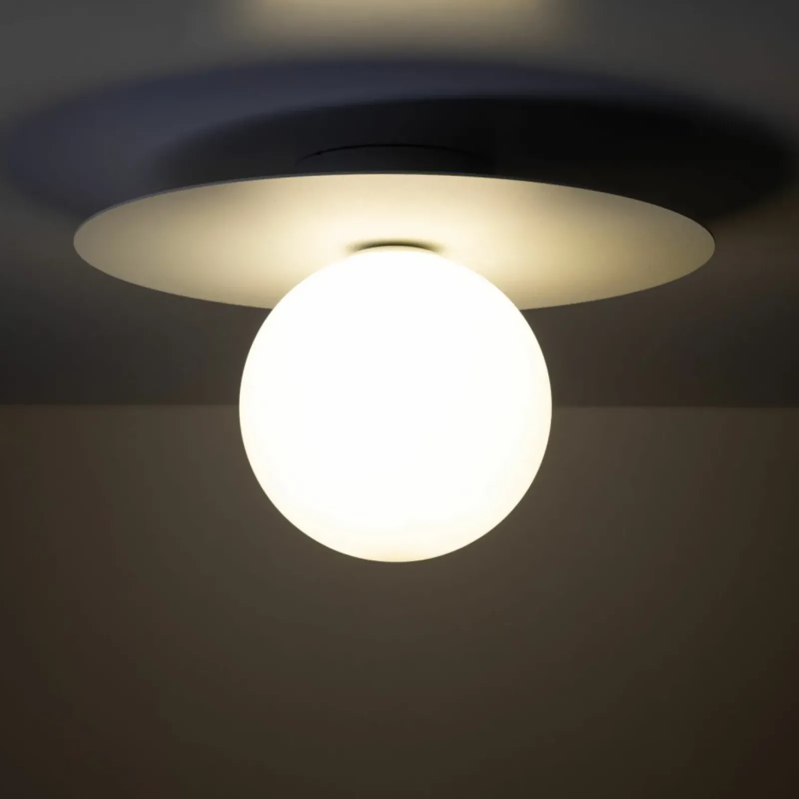 Sklep Kaja Minimalistyczna, biała lampa sufitowa TK 10227 PIXI | Kaja Oświetlenie Shop