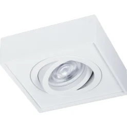 Sklep Kaja Minimalistyczna, biała oprawa podtynkowa ML0039 z serii NUSA SQUARE | Kaja Oświe* Lampy Led|Oprawy Podtynkowe