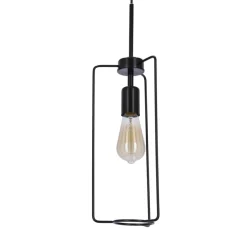 Sklep Kaja Minimalistyczna, czarna lampa wisząca do jadalni 31-10209 z serii CORD czarny Cheap
