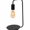 Sklep Kaja Minimalistyczna, czarna lampka stołowa LX 840 BRENDA | Kaja* Nowoczesne Lampki Stołowe