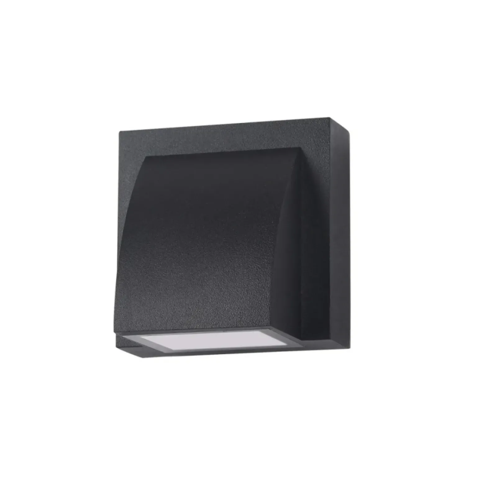 Sklep Kaja Minimalistyczna, czarna lampa elewacyjna PL-436B EDGAR | Kaja* Kinkiety Ogrodowe