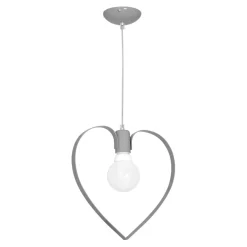 Sklep Kaja Minimalistyczna, dziecięca lampa MLP9822 AMORE GREY | Kaja Oświetlenie szary Shop