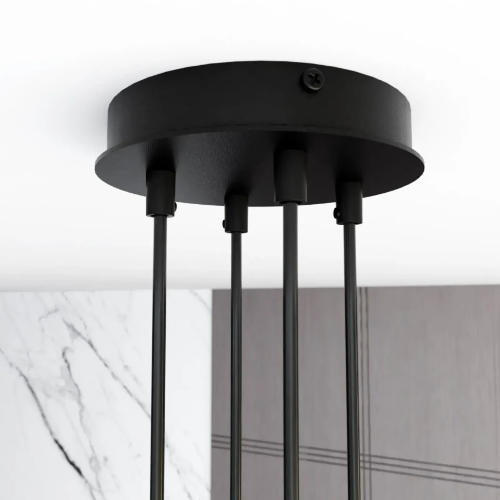 Sklep Kaja Minimalistyczna, industrialna lampa wisząca 1339/4 MODUS | Kaja czarny Clearance