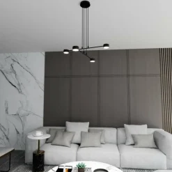 Sklep Kaja Minimalistyczna, industrialna lampa wisząca 1339/4 MODUS | Kaja czarny Clearance