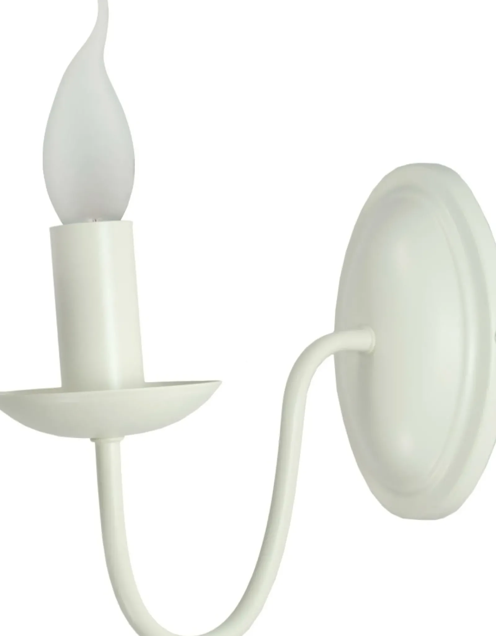 Sklep Kaja Minimalistyczna, kremowa lampa ścienna 21-96480 BELLAGIO | Kaja* Kinkiety Tradycyjne