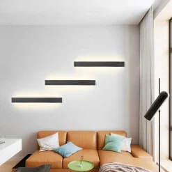 Sklep Kaja Minimalistyczna lampa ścienna LED ABR-ESTO-24W LINEA | Kaja* Lampy Led