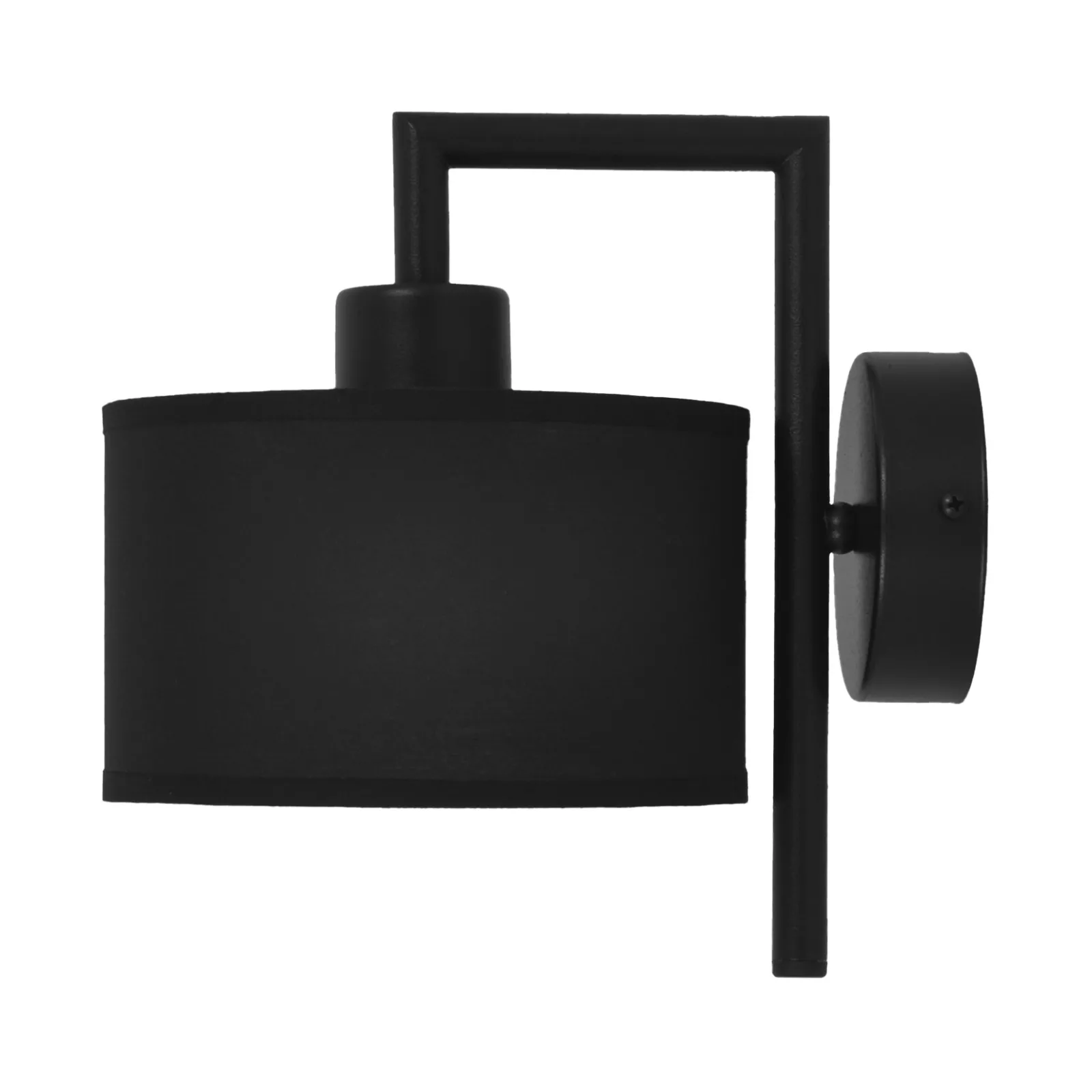 Sklep Kaja Minimalistyczna lampa ścienna K-4324 SIMONE BLACK | Kaja Oświetlenie* Kinkiety Tradycyjne|Kinkiety Z Abażurem