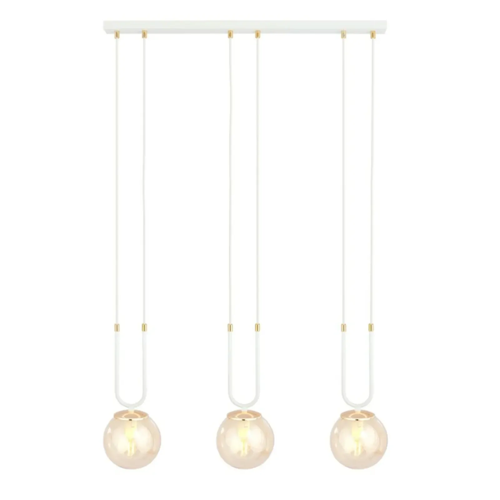 Sklep Kaja Minimalistyczna lampa do oświetlenia stołu 1117/3 GLAM | Kaja Hot