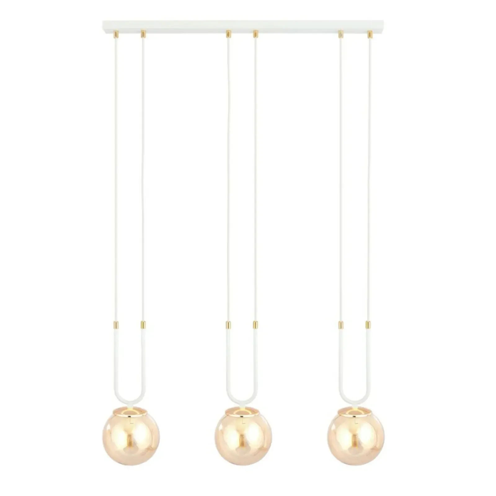 Sklep Kaja Minimalistyczna lampa do oświetlenia stołu 1117/3 GLAM | Kaja Hot