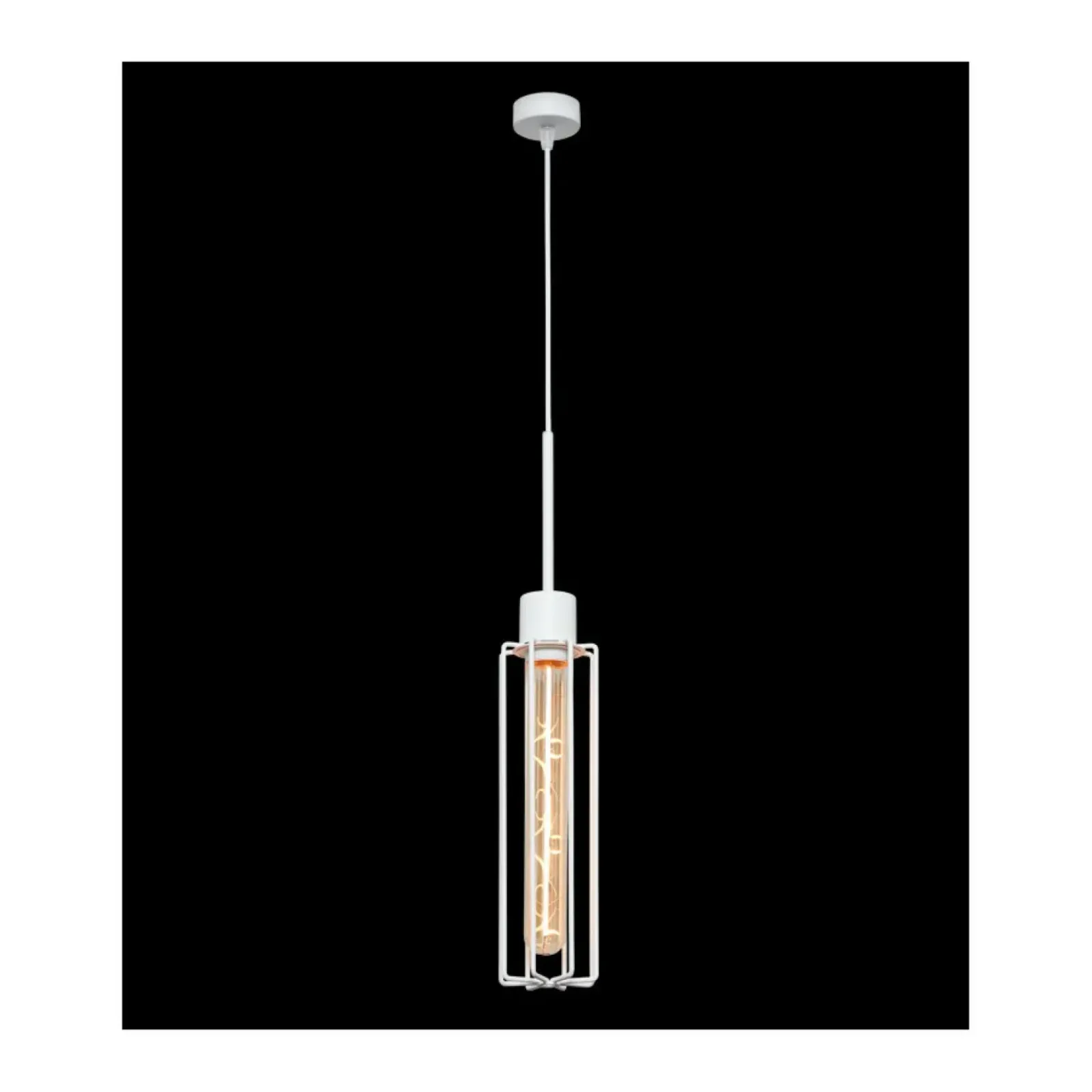 Sklep Kaja Minimalistyczna lampa na wąską żarówkę 66198 VENTO | Kaja Oświetlenie Outlet