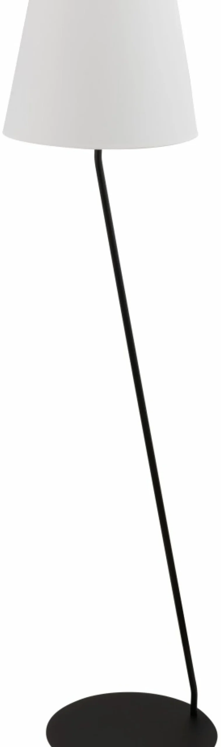 Sklep Kaja Minimalistyczna lampa podłogowa z abażurem SIG 50230 LIZBONA CZ/B* Lampy Podłogowe Z Abażurem