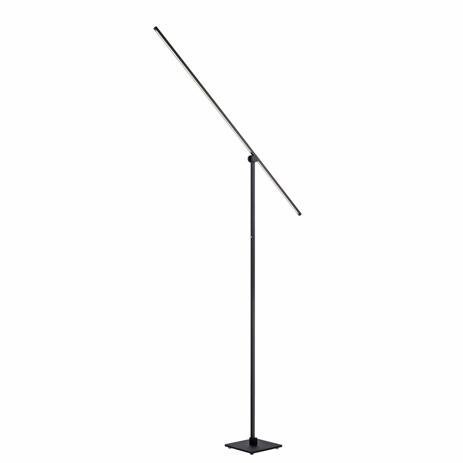 Sklep Kaja Minimalistyczna lampa stojąca LED - czarna 407-18 z serii PURE-GRAFO* Lampy Led