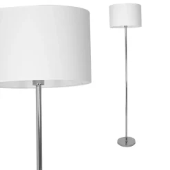 Sklep Kaja Minimalistyczna lampa stojąca do sypialni ML6376 CASINO | Kaja* Lampy Podłogowe Z Abażurem|Tradycyjne Lampy Podłogowe