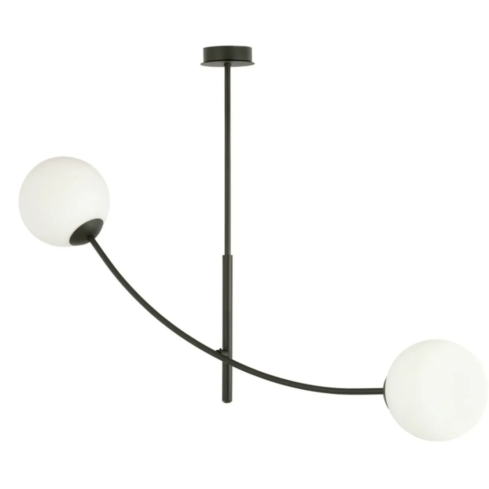 Sklep Kaja Minimalistyczna lampa sufitowa do korytarza 1102/2 HUNTER | Kaja Clearance