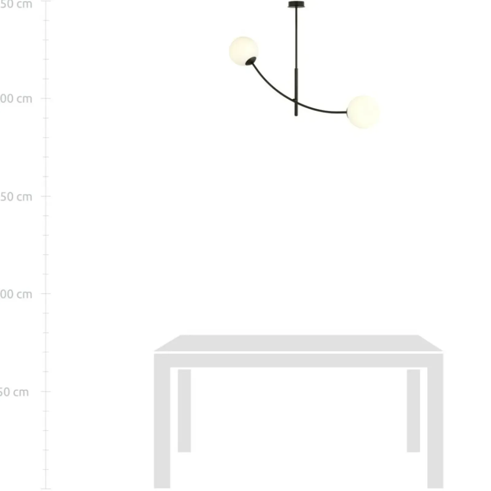 Sklep Kaja Minimalistyczna lampa sufitowa do korytarza 1102/2 HUNTER | Kaja Clearance